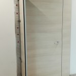 Porta blindata con vano ripostiglio laterale (portachiavi, portaombrelli)